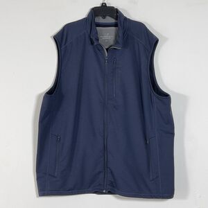 Vineyard Vines Performance Vest Mens 2XL Sleeveless Full Zip Outdoor Golf Preppy